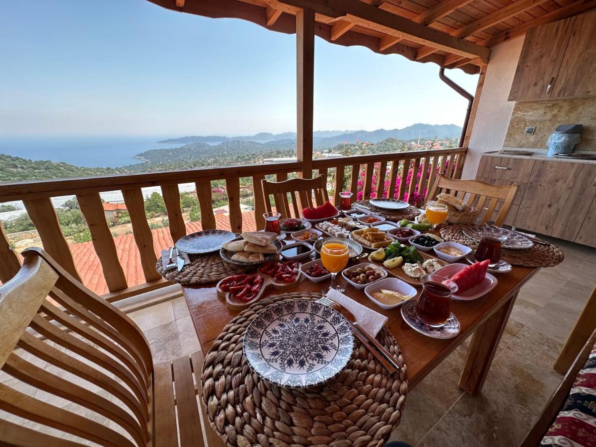 Istlada Tas Ev Apart - Kekova View Kapaklı Exterior foto